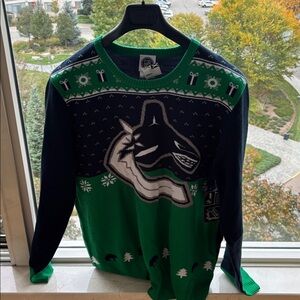 NHL Vancouver Canucks holiday sweater